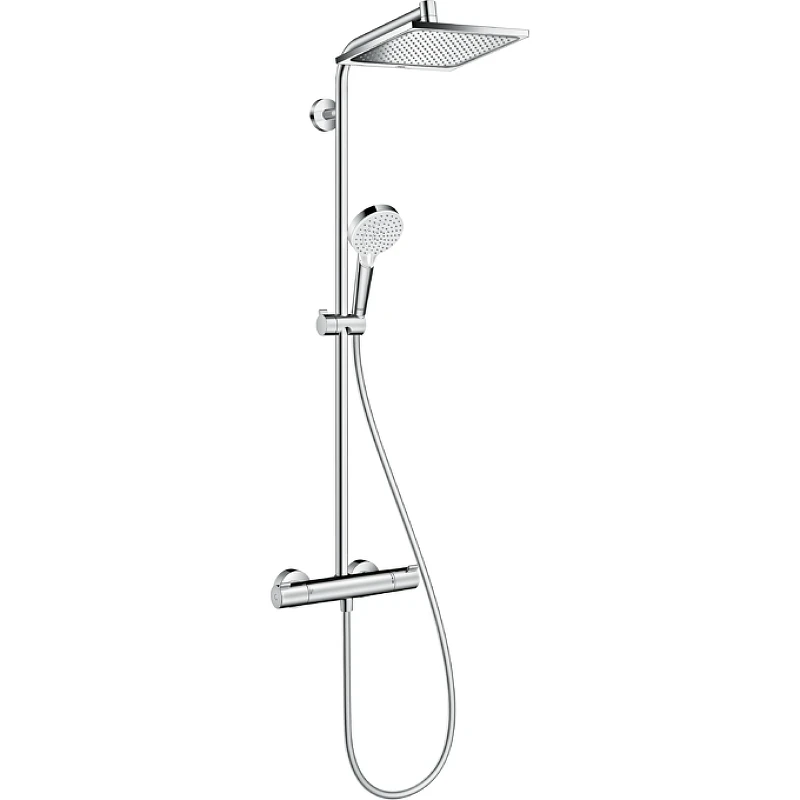 Душевая система Hansgrohe Crometta 27271000  с термостатом Хром латунь на стену