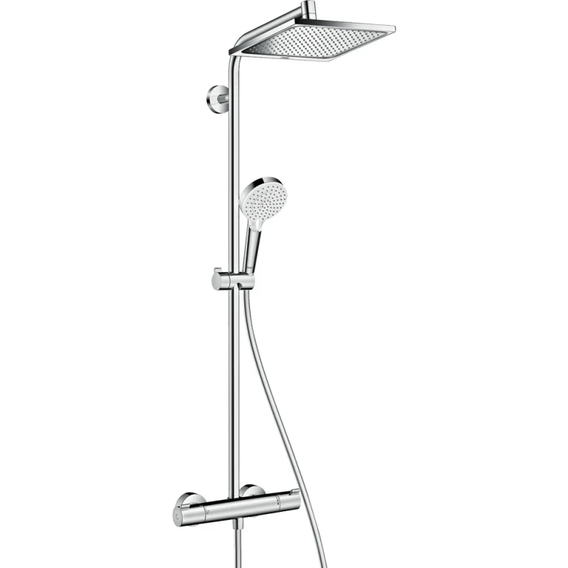 Душевая система Hansgrohe Crometta 27271000  с термостатом Хром латунь на стену