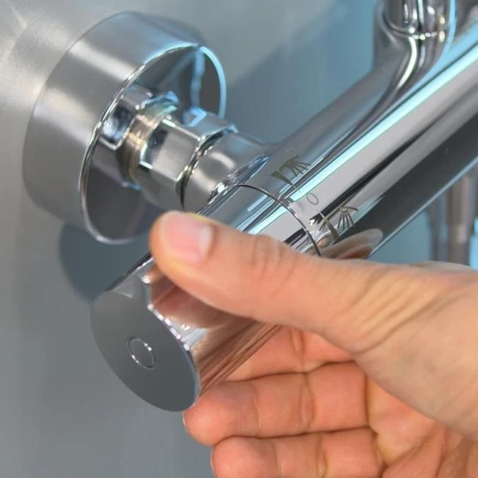 Душевая система Hansgrohe Crometta 27271000  с термостатом Хром латунь на стену