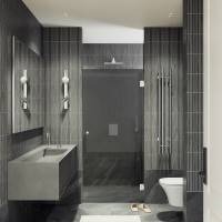 Душевая дверь Maybah Glass MGD-529-4 905x1950 на петлях Хром глянцевый стекло графитовое