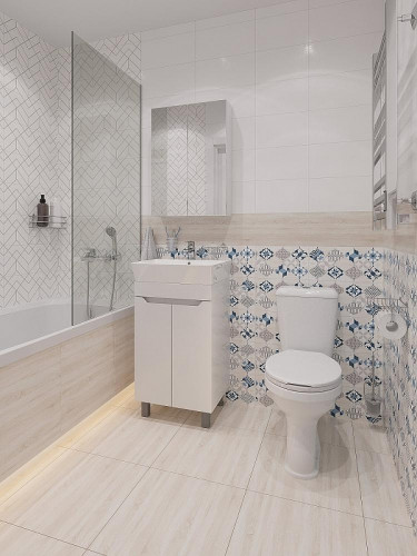 Тумба с раковиной DIWO Архангельск 50 цвет Белый