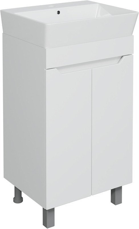 Тумба с раковиной DIWO Архангельск 50 цвет Белый