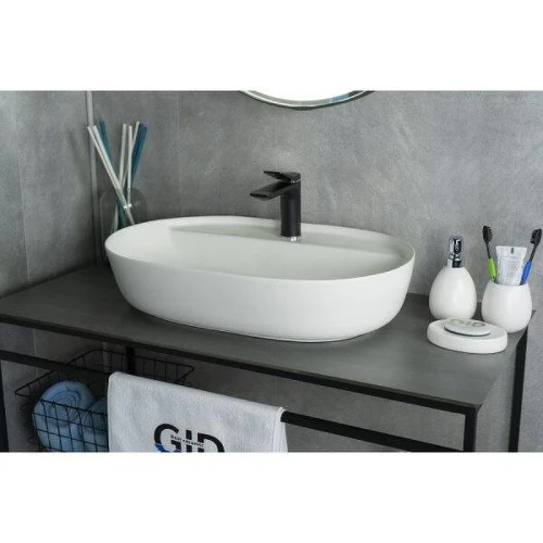Раковина Gid Lago Wm1346 61 51192 цвет Белый матовый