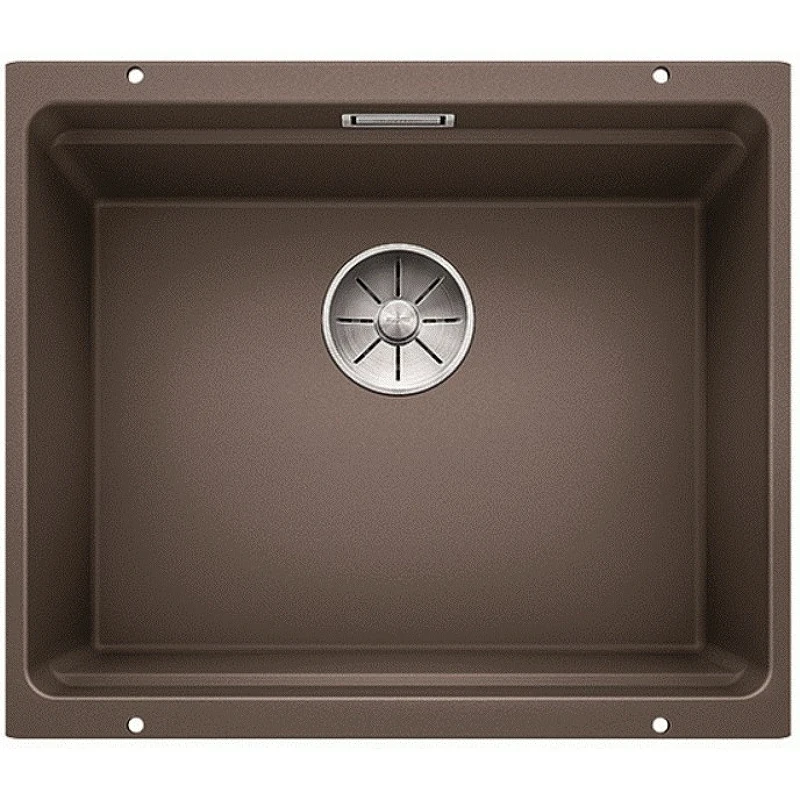 Кухонная мойка Blanco Etagon 500-U Silgranit 522236 Кофе искусственный камень (литьевой мрамор) встраиваемый