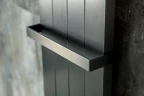 Электрический полотенцесушитель Boheme Flat 725-B Черный нержавеющая сталь