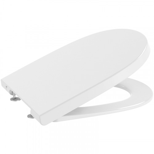 Комплект унитаза с инсталляцией Roca Meridian 7893104110 с сиденьем Микролифт и клавишей смыва Хром