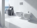 Комплект унитаза с инсталляцией Roca Meridian 7893104110 с сиденьем Микролифт и клавишей смыва Хром