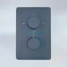 Душевая система ALMAes Weber TVZ-0808 Черная матовая латунь встраиваемый