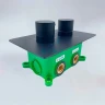 Душевая система ALMAes Weber TVZ-0808 Черная матовая латунь встраиваемый