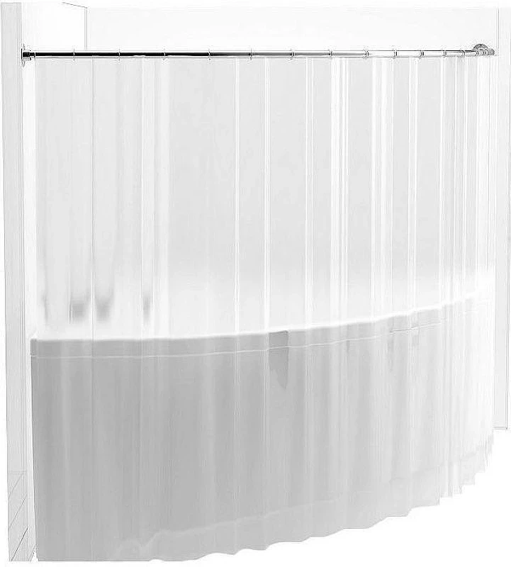 Карниз для ванны Aquanet Santiago 160х160 169481 цвет Хром