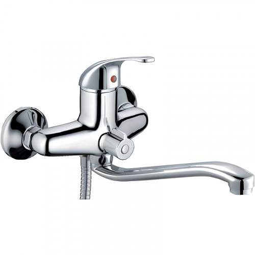 Смеситель для ванны Frap H29 F2229 универсальный Хром латунь на стену