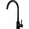 Смеситель для кухни ESKO K45 Black Черный гранит матовый нержавеющая сталь