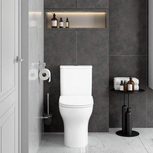 Унитаз компакт Vitra M50 9889B003-7200 цвет Белый с бачком и сиденьем Микролифт