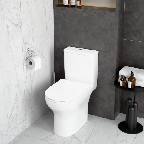 Унитаз компакт Vitra M50 9889B003-7200 цвет Белый с бачком и сиденьем Микролифт