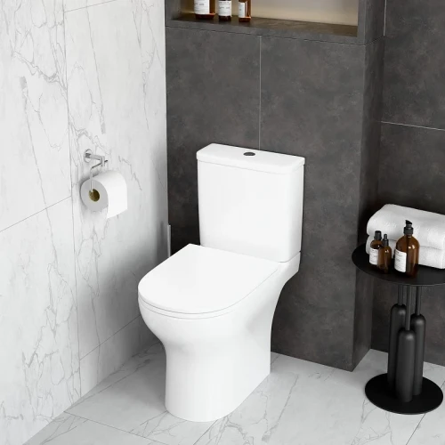 Унитаз компакт Vitra M50 9889B003-7200 цвет Белый с бачком и сиденьем Микролифт