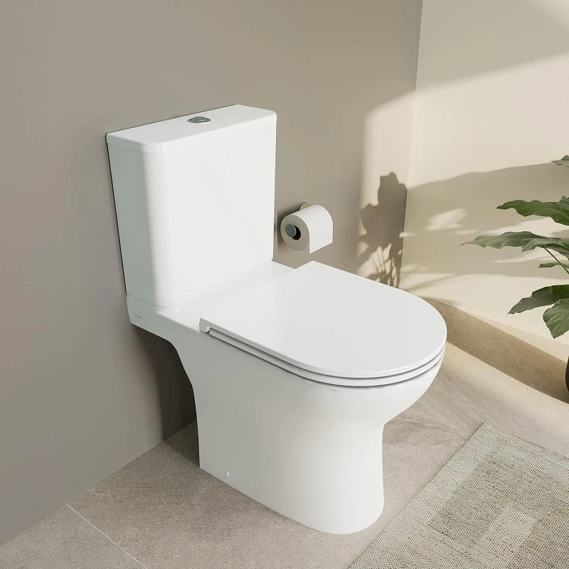 Унитаз компакт Vitra M50 9889B003-7200 цвет Белый с бачком и сиденьем Микролифт