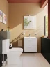 Унитаз компакт Vitra M50 9889B003-7200 цвет Белый с бачком и сиденьем Микролифт