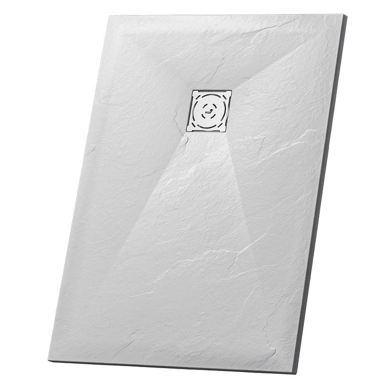 Душевой поддон из искусственного камня RGW Stone Tray (Стоун Трей) ST-W 100х90 16152910-001 цвет Белый
