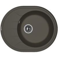 Кухонная мойка Florentina Родос-620 20.245.B0620.302 Антрацит искусственный камень (литьевой мрамор) встраиваемый