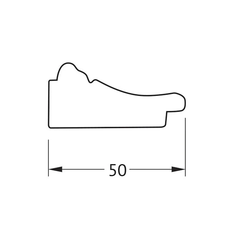 Зеркало Evoform Octagon 69х69 BY 3867 в багетной раме - Махагон с орнаментом 50 мм стекло