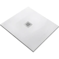 Душевой поддон из искусственного камня Starohome Solid 90х90 1237420 White Matt
