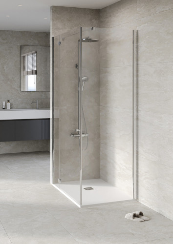 Душевой поддон из искусственного камня Starohome Solid 90х90 1237420 White Matt