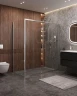 Душевой уголок Cezares Molveno 170x90 MOLVENO-AH-2/1-170/90-C-Cr-IV профиль цвет Хром стекло прозрачное
