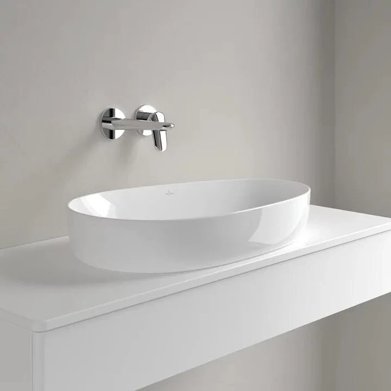 Раковина-чаша Villeroy&Boch Antao 65 4A7465R1 цвет Альпийский белый