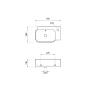 Раковина Lavinia Boho Bathroom Sink 40 R 33311051 цвет Белый глянцевый