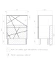 Тумба с раковиной Vigo Geometry 60 tn.bsf.GEO.COM.60.2Y бетон-com цвет Бетон Белый
