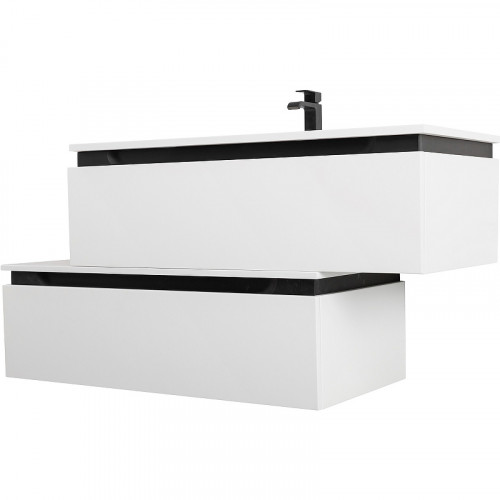 Тумба Cezares Slider 100 SLIDER-1000-1C-PI-BO Bianco Opaco МДФ / ЛДСП