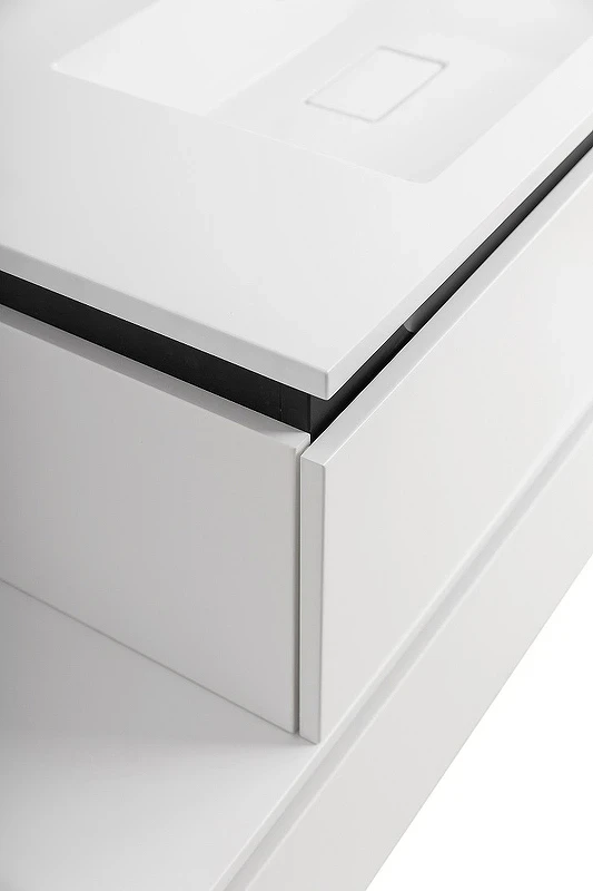 Тумба Cezares Slider 100 SLIDER-1000-1C-PI-BO Bianco Opaco МДФ / ЛДСП
