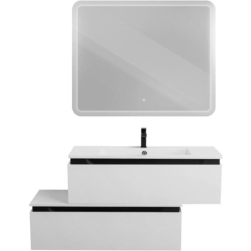 Тумба Cezares Slider 100 SLIDER-1000-1C-PI-BO Bianco Opaco МДФ / ЛДСП