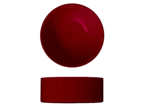 Раковина-чаша Scarabeo Skinny 40 540765 цвет Cherry glossy