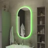 Зеркало Cezares Ellisse 55 CZR-SPC-ELS-550-1050-RGB-TCH с подсветкой с сенсорным выключателем и функцией памяти стекло