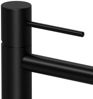 Смеситель для раковины Raiber Graceful RPB-002 Черный матовый латунь
