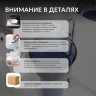Раковина напольная Abber Kristall 45 AT2702Saphir-H цвет Синий