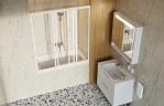 Тумба под раковину Ravak SD Classic II 70 X000001478 подвесная Белая МДФ / ЛДСП