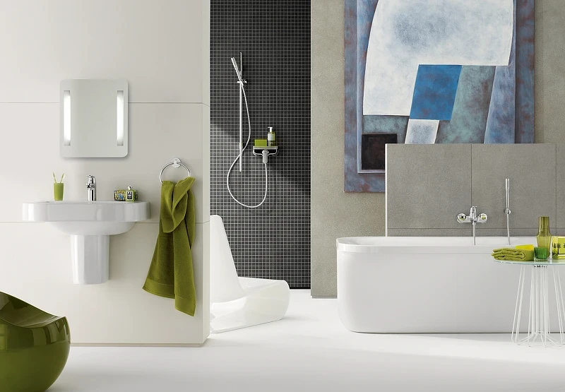 Смеситель для ванны Grohe Eurosmart Cosmopolitan 32832000 Хром латунь на стену