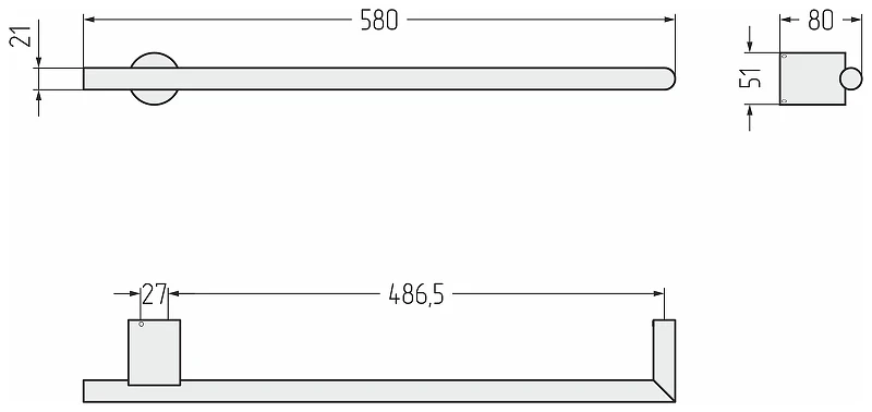 Электрический полотенцесушитель Сунержа Идиллия Plus 500 30-0858-0500 цвет Белый матовый