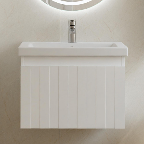 Тумба под раковину Vigo Finlay 60 331 подвесная цвет Белый