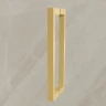 Душевая дверь Vincea Экстенза (Extenza) 110 VDP-4EX1011CLG профиль Брашированное золото стекло прозрачное