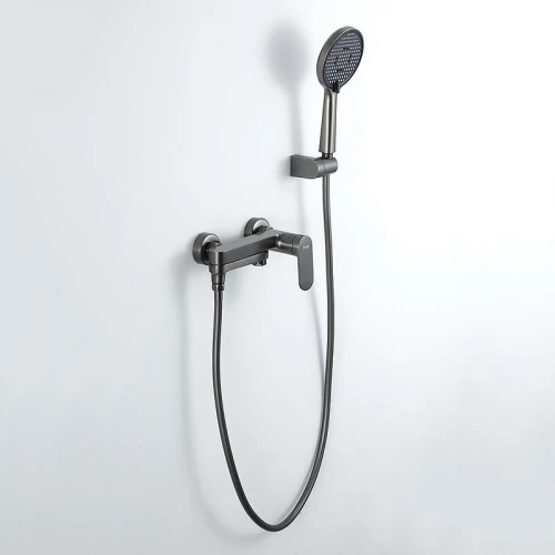 Смеситель для ванны Frap F3285-9 цвет Оружейная сталь