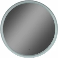 Зеркало Континент Planet D 800 ЗЛП691 с подсветкой с бесконтактным выключателем МДФ / ЛДСП, стекло