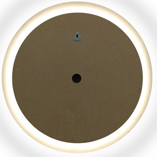 Зеркало Континент Planet D 800 ЗЛП691 с подсветкой с бесконтактным выключателем МДФ / ЛДСП, стекло