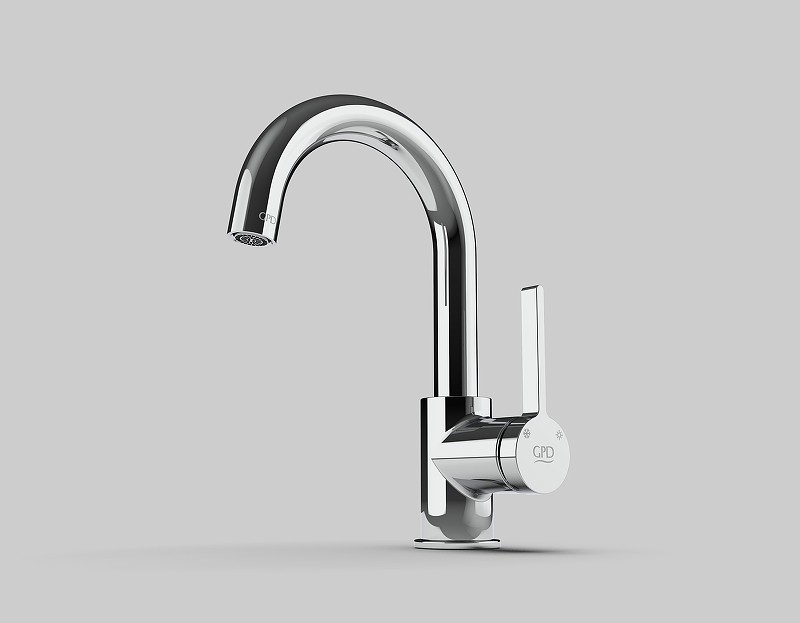 Смеситель для раковины GPD Gildo MTL165
