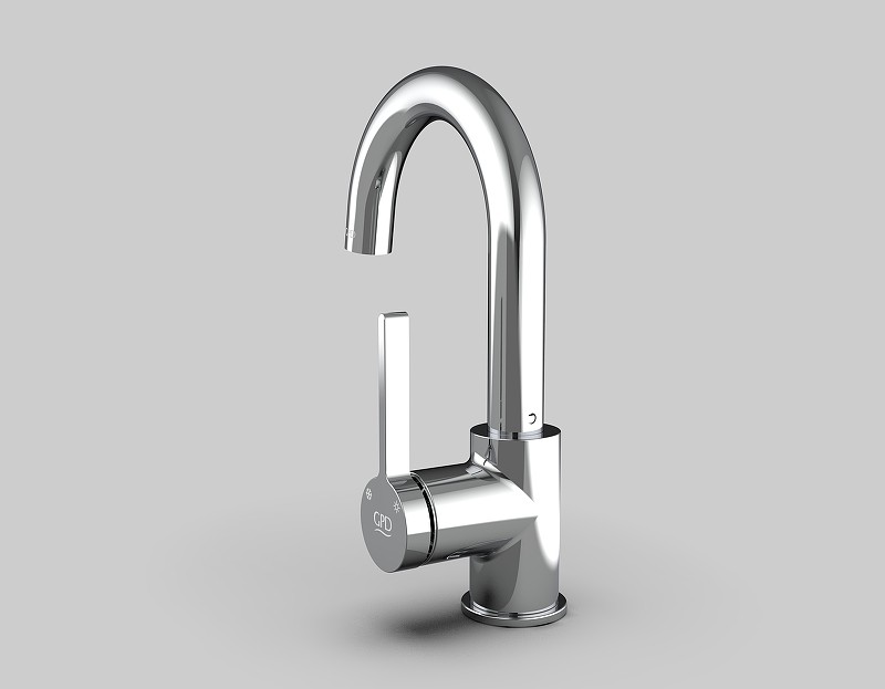 Смеситель для раковины GPD Gildo MTL165
