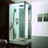 Душевая кабина Orans 100x100 L 89101lw с баней профиль Белый задние стенки Белые