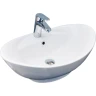 Раковина-чаша CeramaLux 59 9018 Белая фаянс накладная
