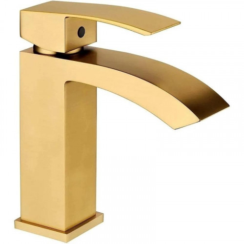 Смеситель для раковины Grocenberg GB2007MG Золото матовое